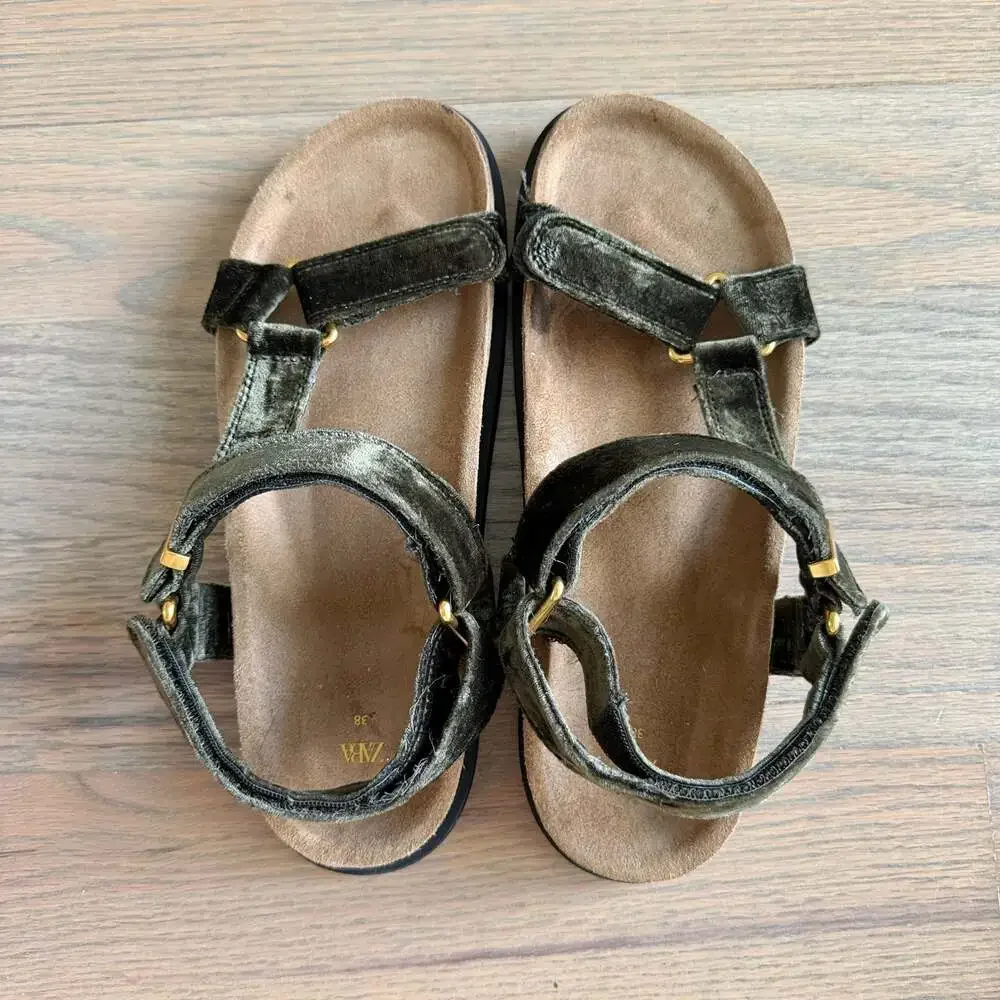 Zara strappy platform
