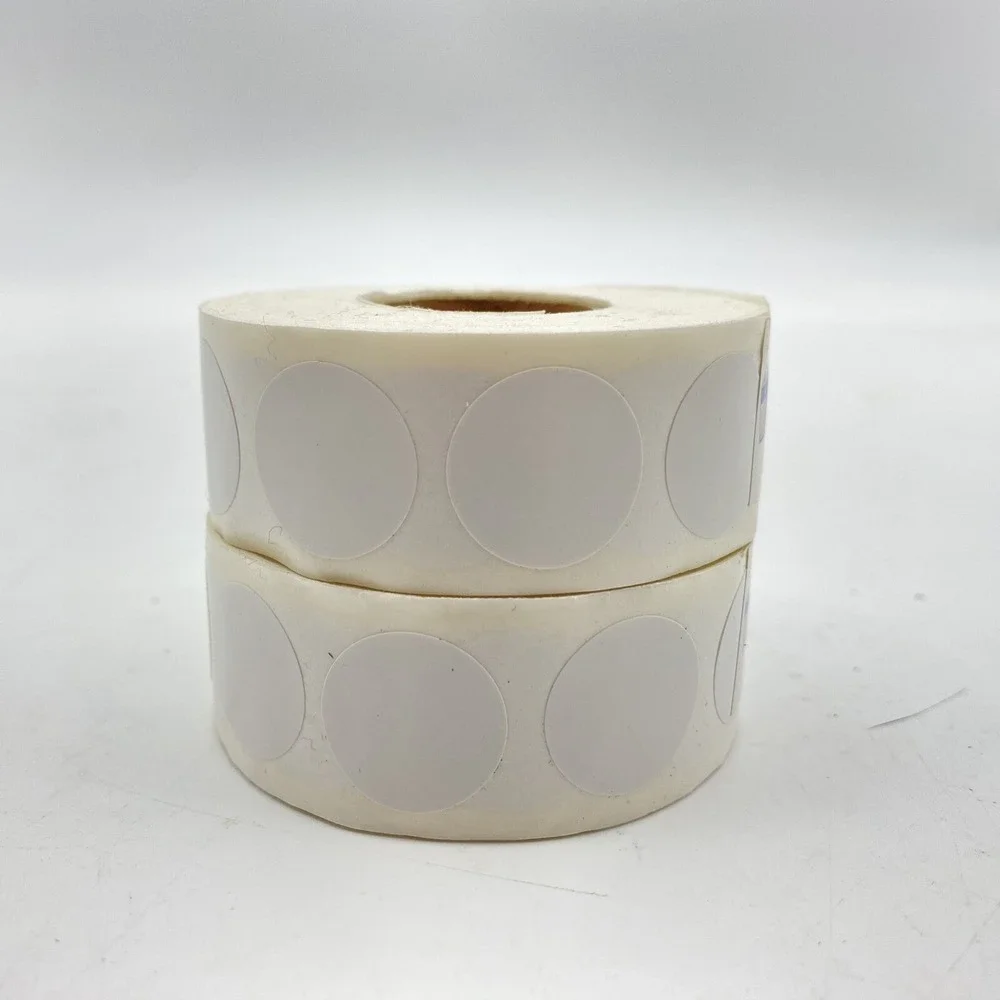 2000 White Color Coding Dot‎ Stickers 3/4