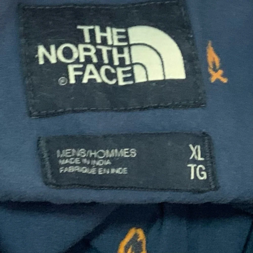 The North Face blue campfire