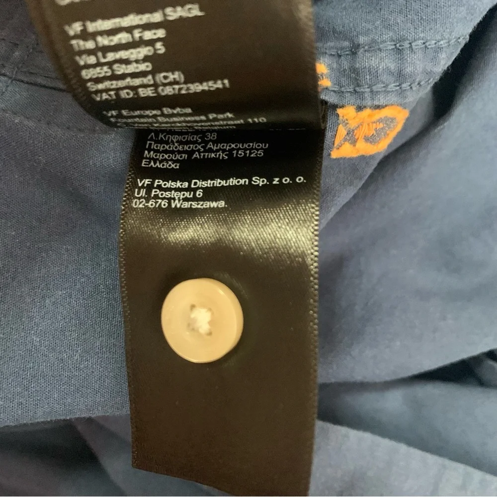 The North Face blue campfire