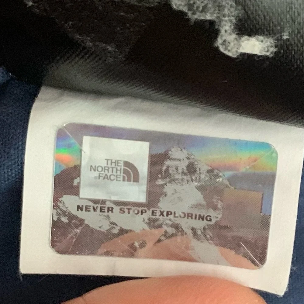 The North Face blue campfire