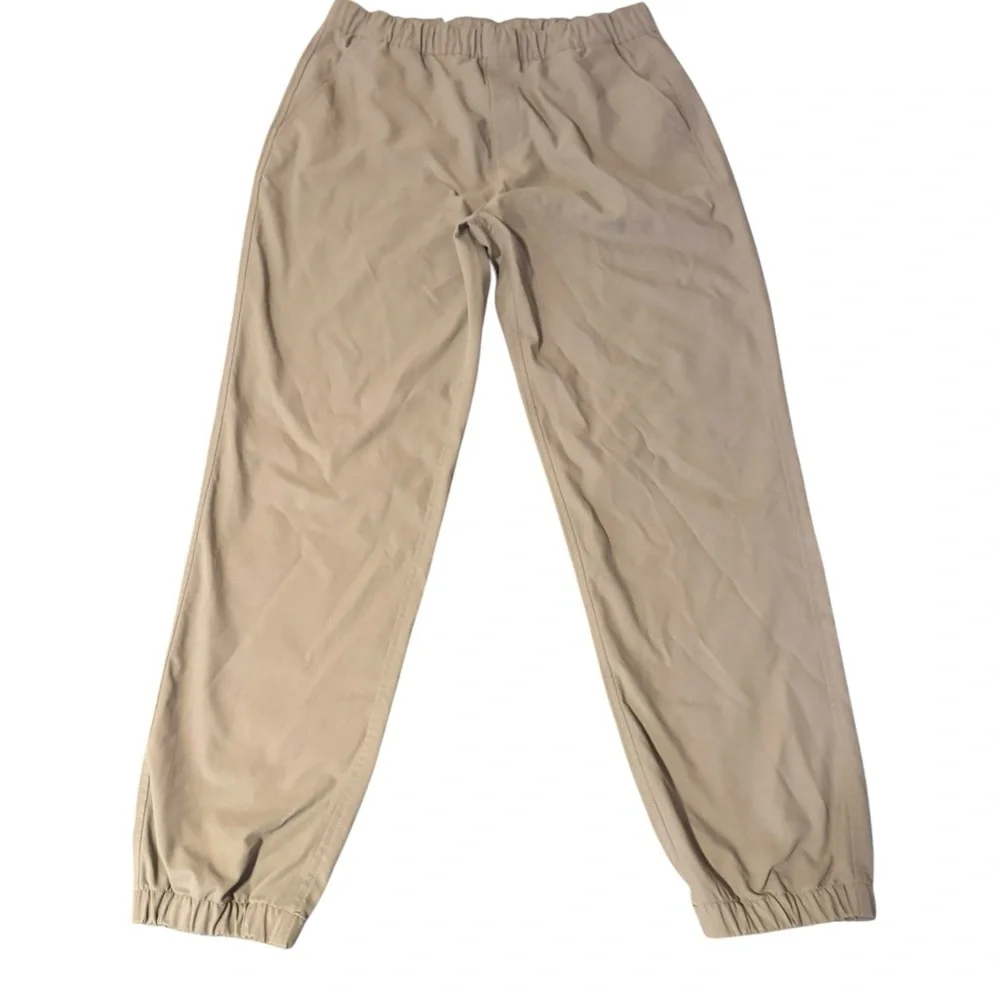 The North Face Never Stop Men's Jogger Pant Khaki Beige Pull‎ On Size Medium