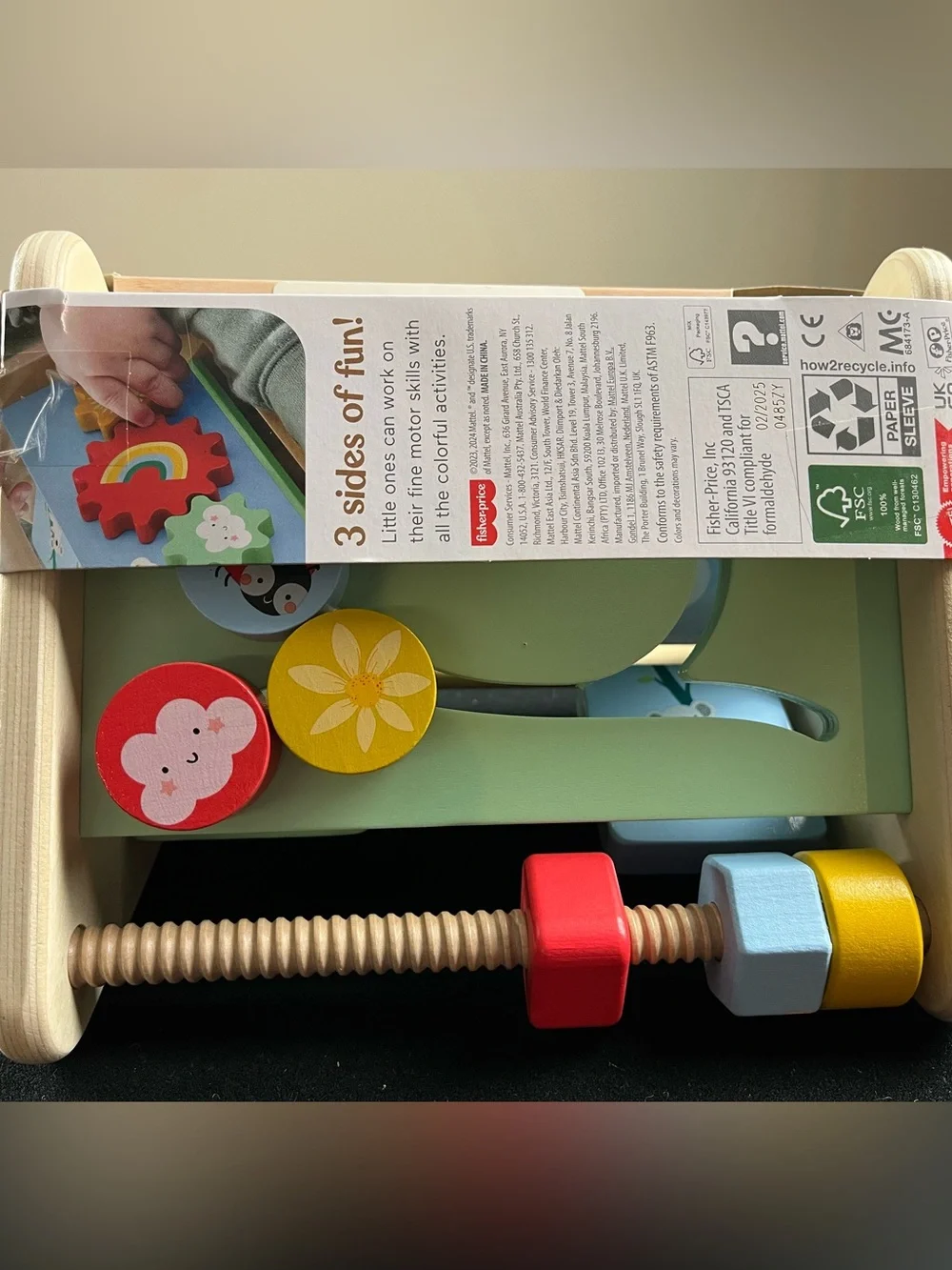 Fisher-Price engaging carrying painted