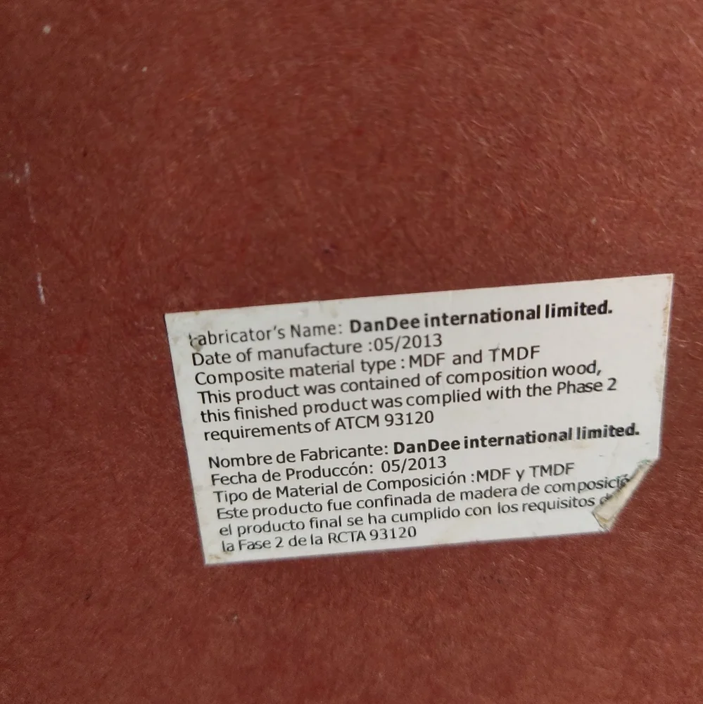 N/A wooden crate
