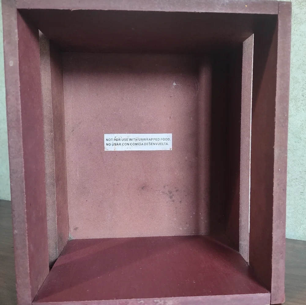 N/A wooden crate