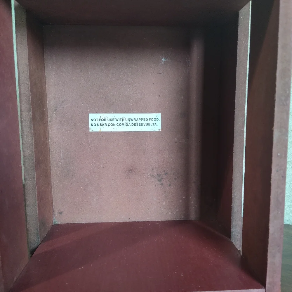 N/A wooden crate