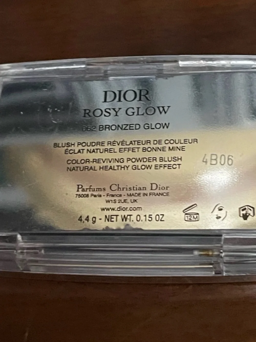 Dior logo addition frames