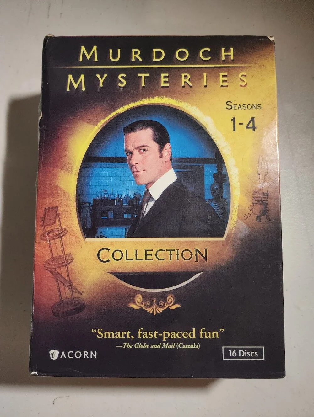Murdoch Mysteries Collection Seasons 1–4 DVD Box Set – NEW & SEALED