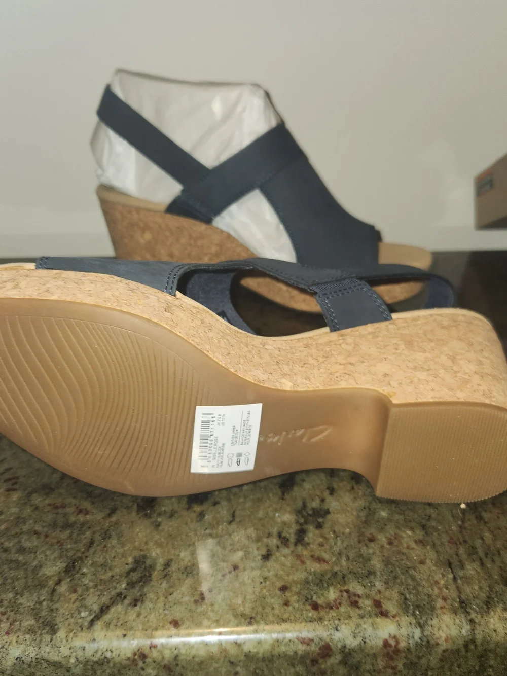Clarks clark navy