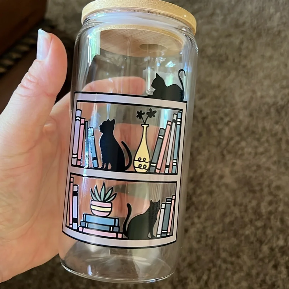 kitty mood one glass
