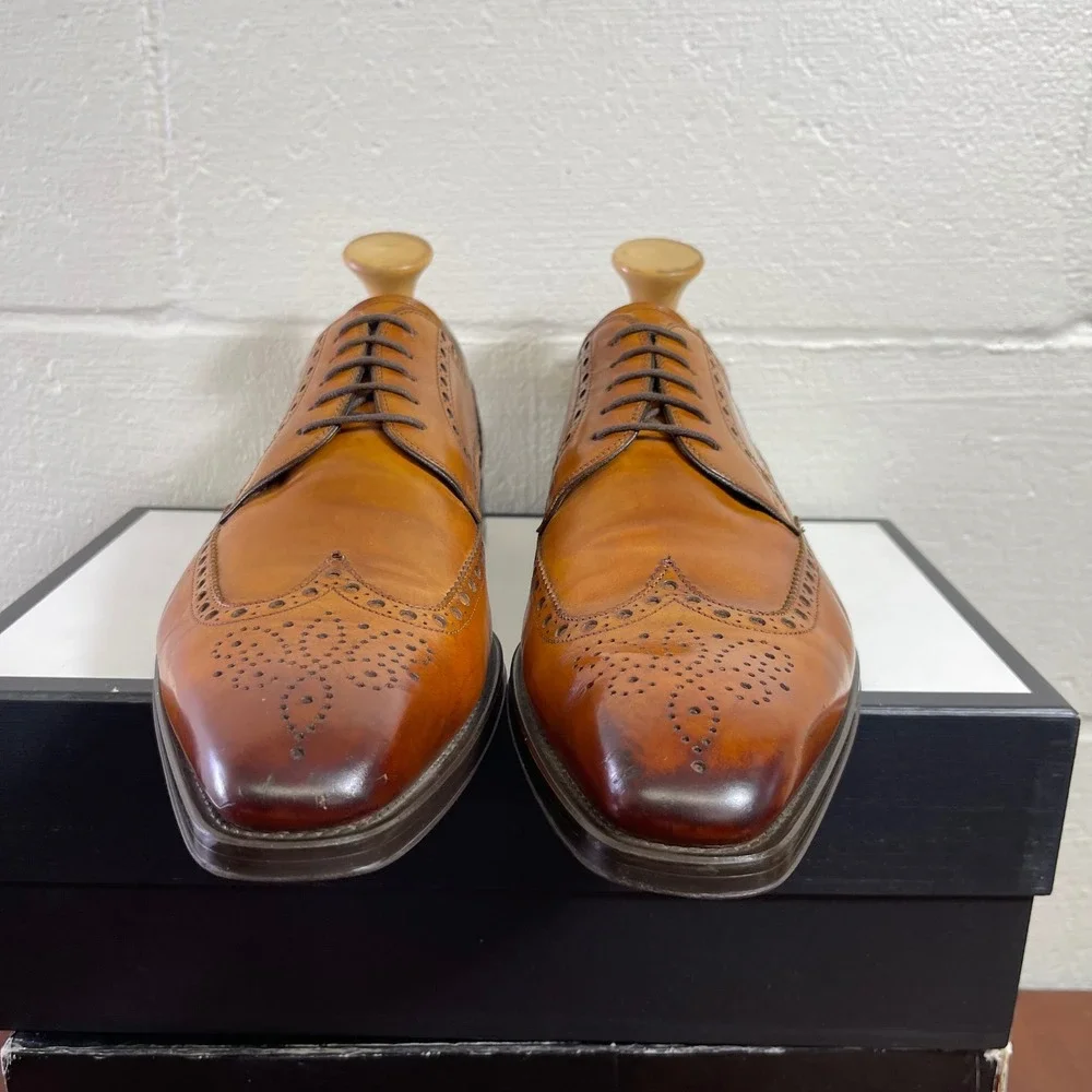 Magnanni wingtip oxfords