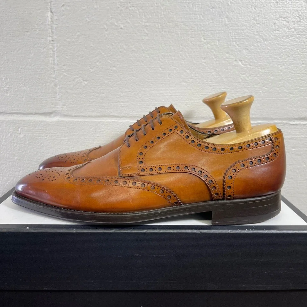 Magnanni wingtip oxfords