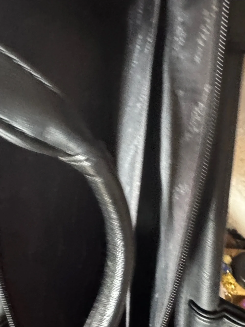 U S LUGGAGE NEW YORK sleek black