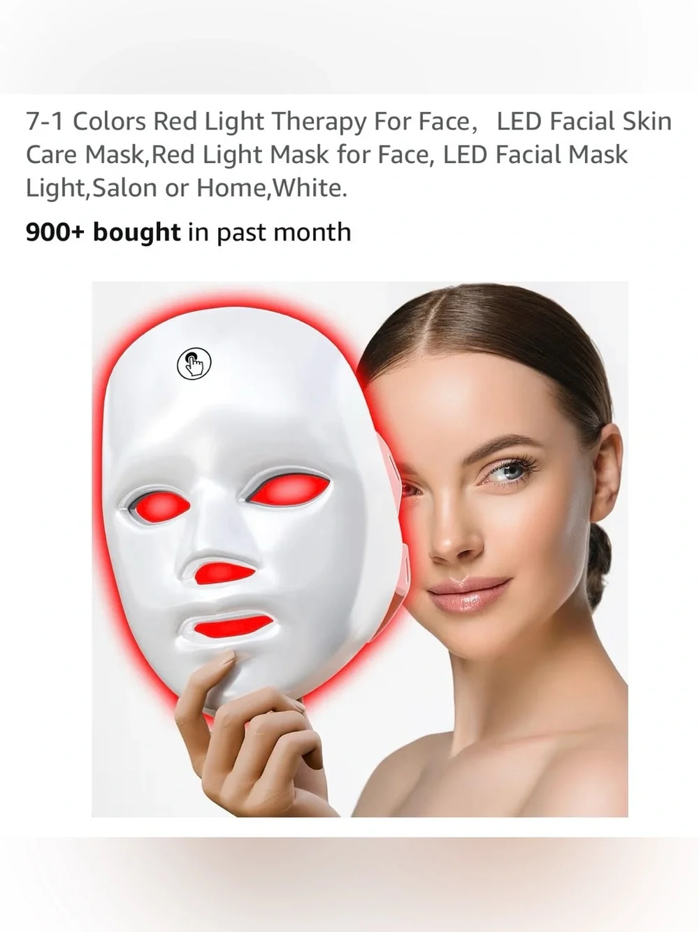 Beauty Mask LED Light Therapy Facial NWOT 10% $35