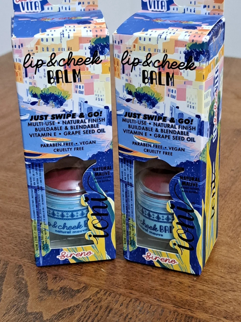 Ioni Natural Mauve Lip & Cheek Balm – Natural Mauve Bundle Of Two NWT