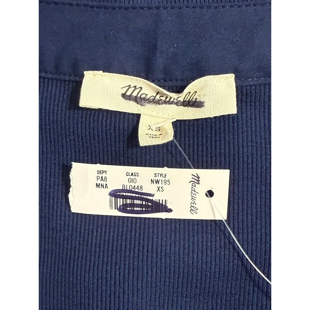 Madewell henley puff