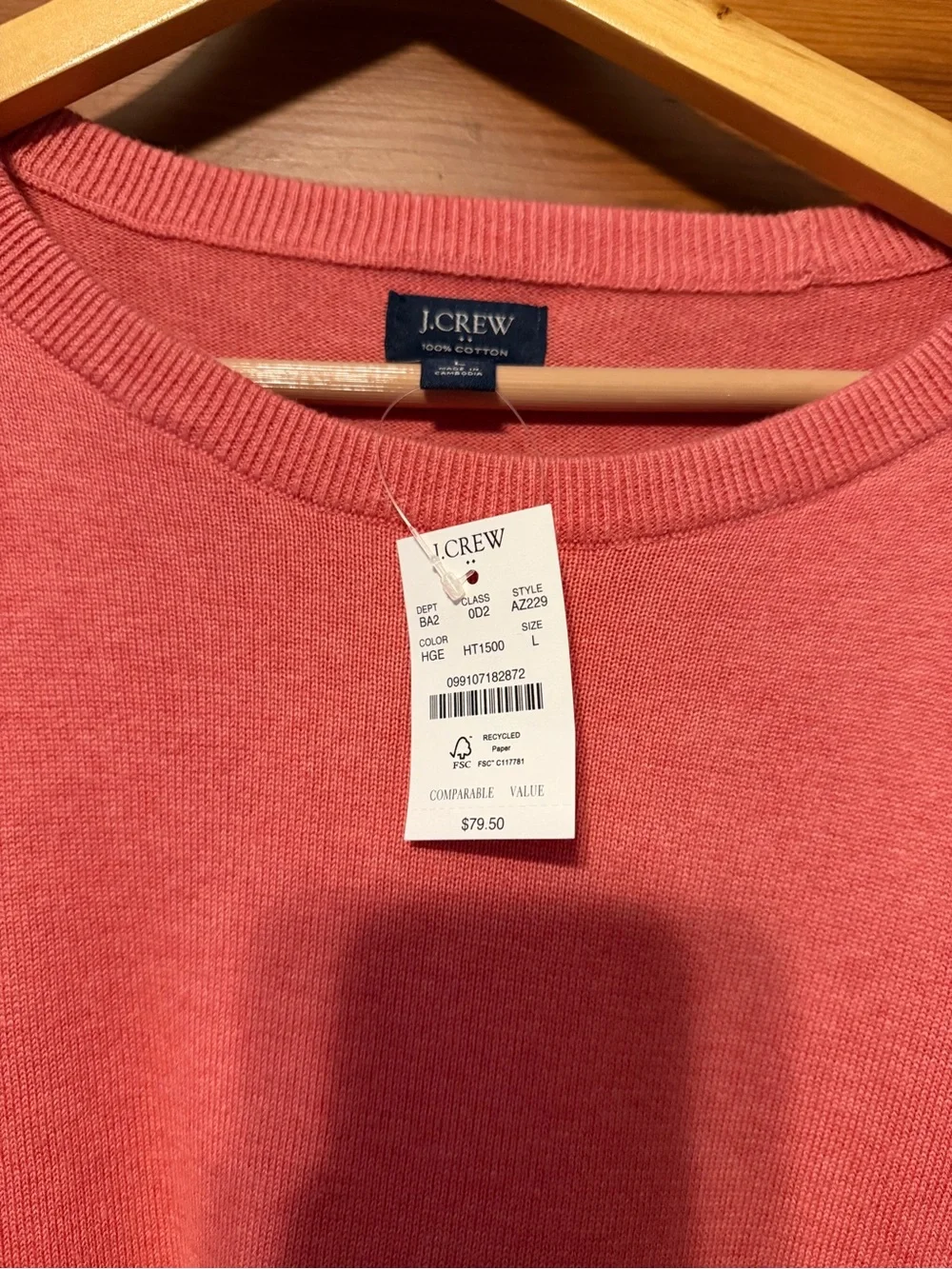 J. Crew lightweight crewneck