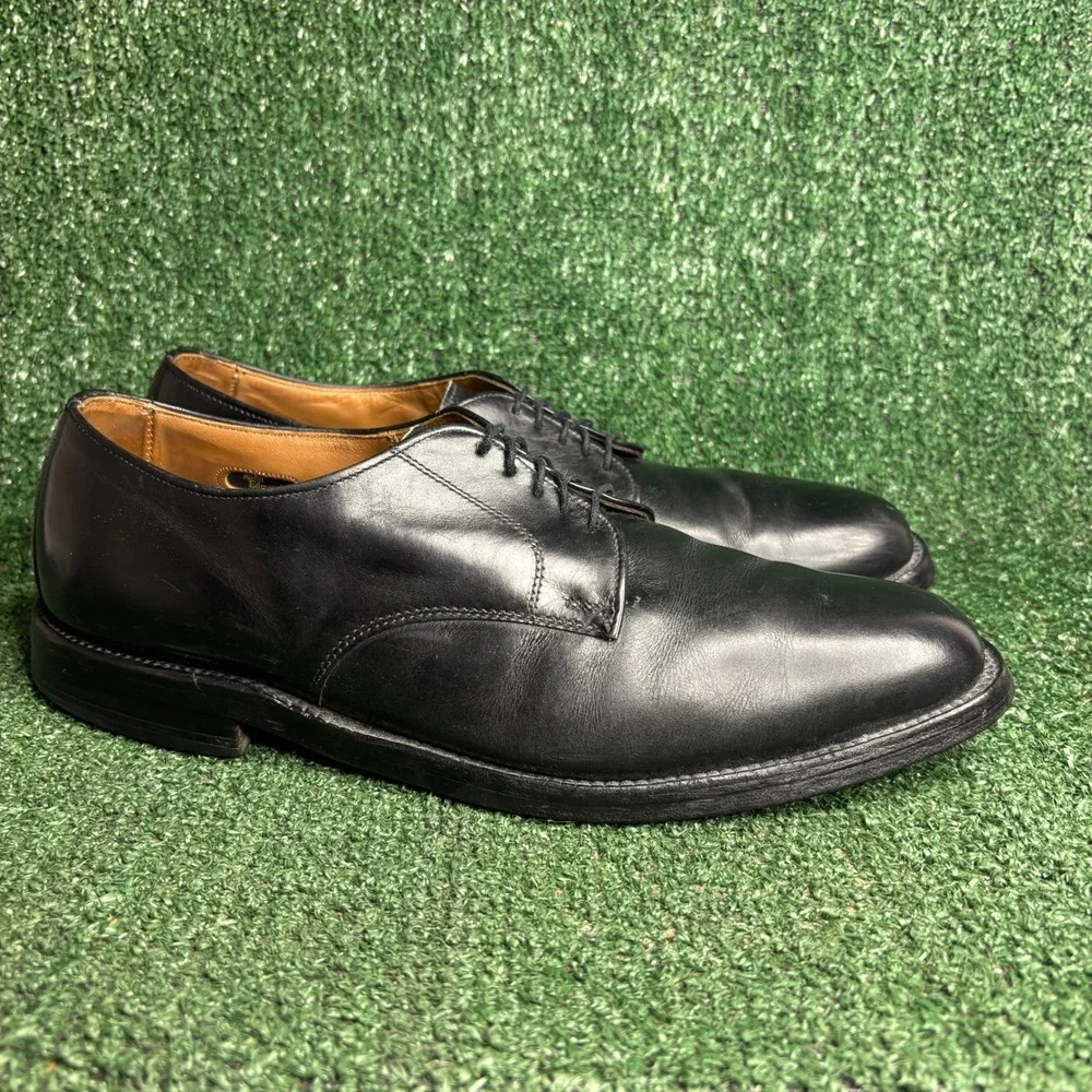 Allen Edmonds Berkley Plain Toe Oxford Leather Formal Dress Shoe Black Men 11.5D