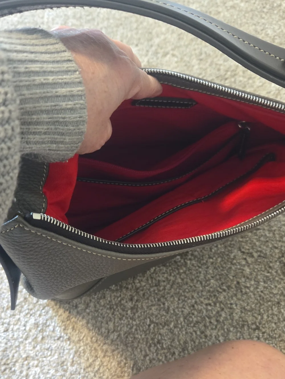 Dooney & Bourke pebbled leather