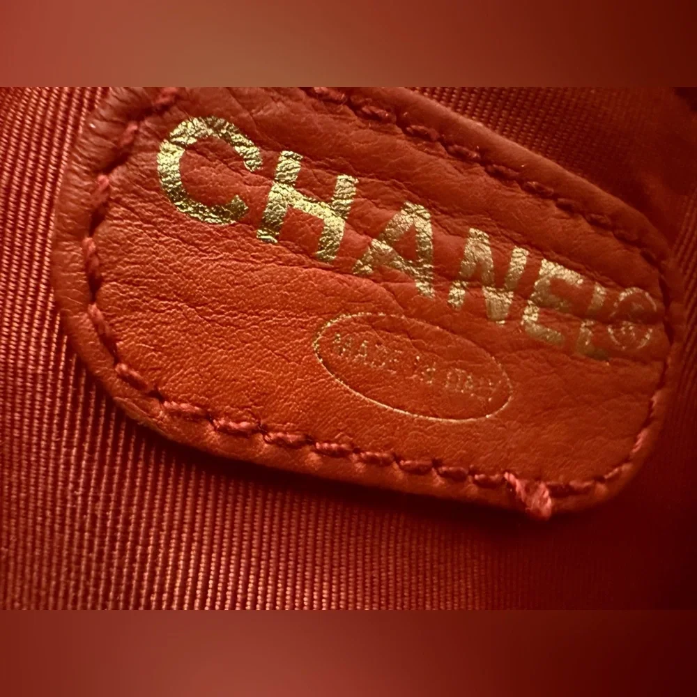 CHANEL this red