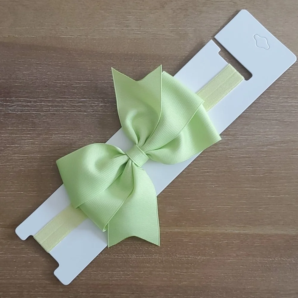 NWT Boutique Hairbow Headband Lime