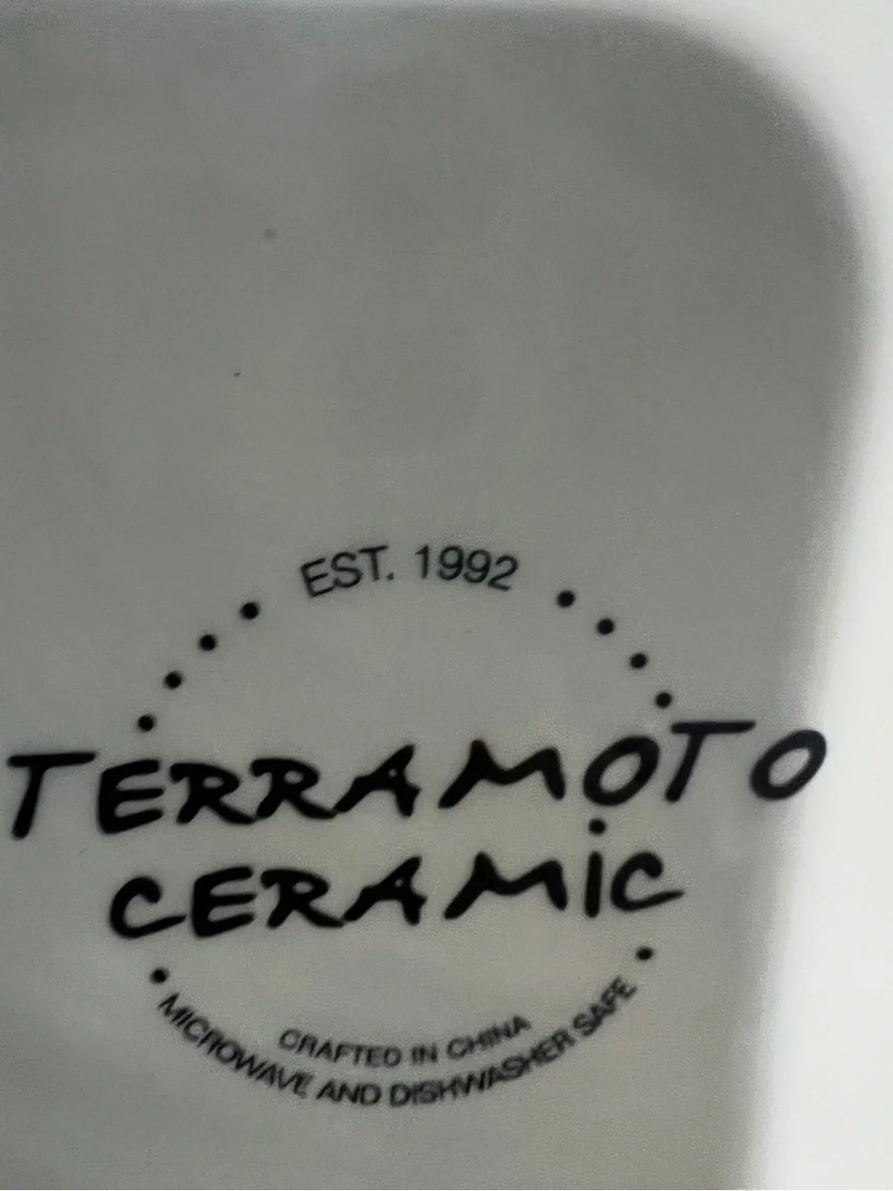 Terramoto halloween ceramic