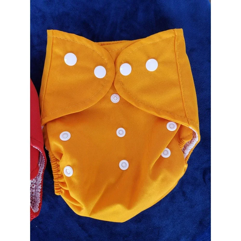 Qianquhui Baby Cloth Diapers Adjustable Size Washable Reusable for Girls and Boy