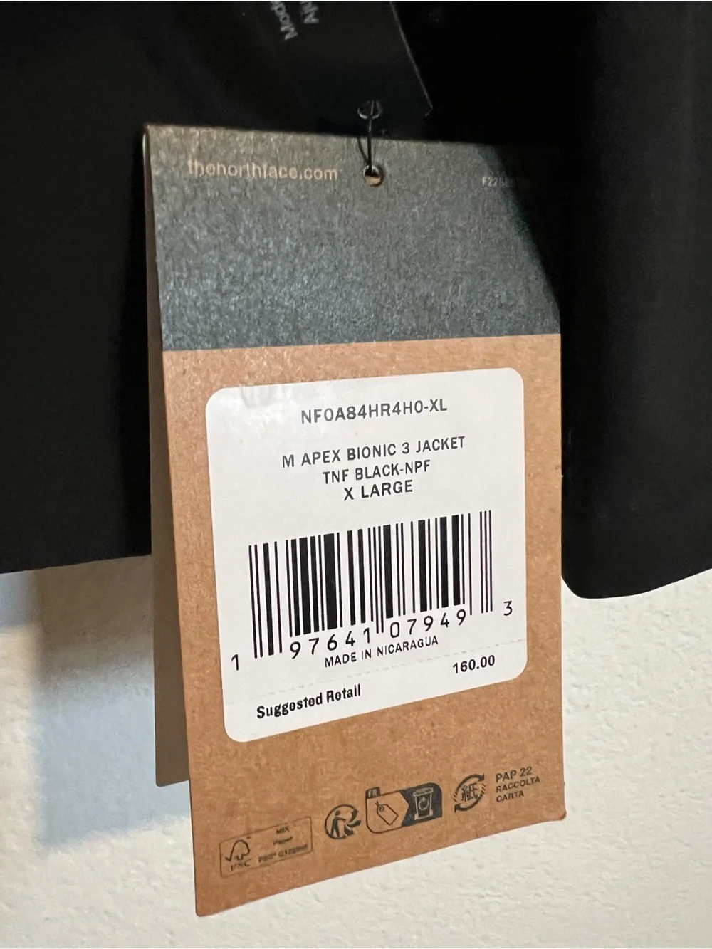 The North Face lightweight black