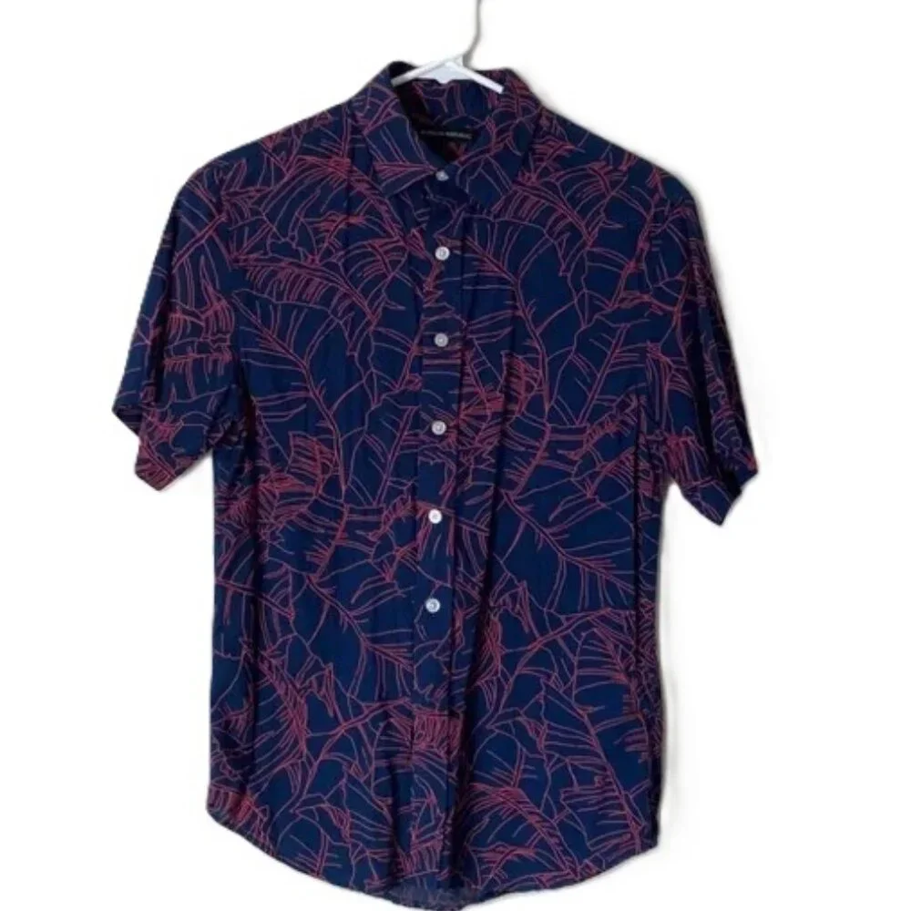 Banana Republic Slim Fit Short Sleeve Shirt sz.S