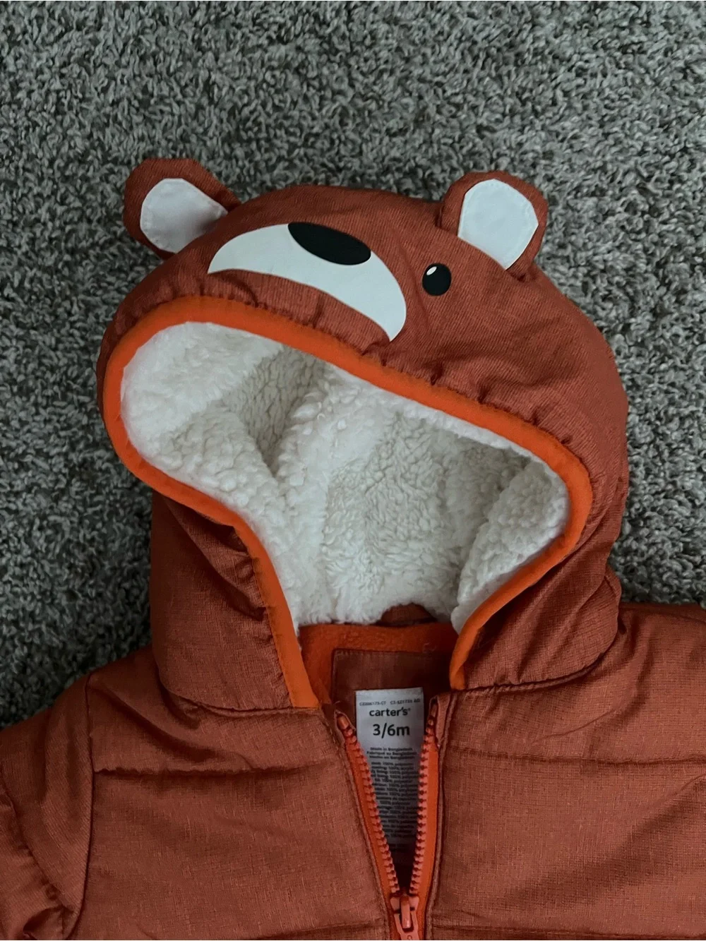 Carters insulated quilted