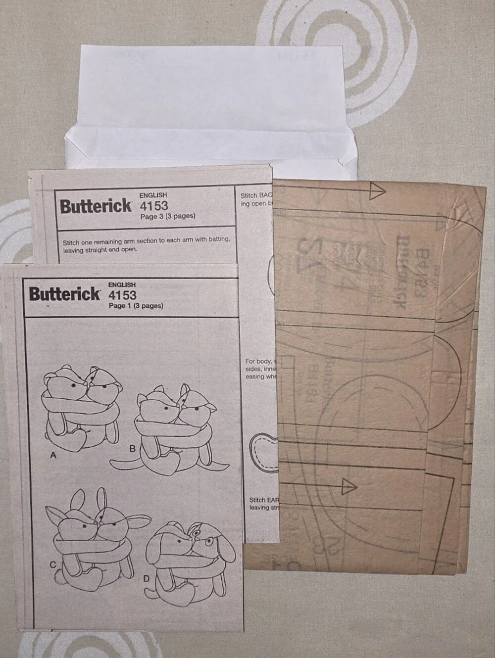 Hand Crafted sewing pattern