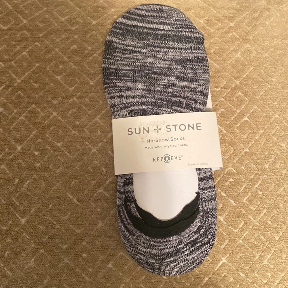 07:08 - 3 Pair Sun & Stone No Show Socks