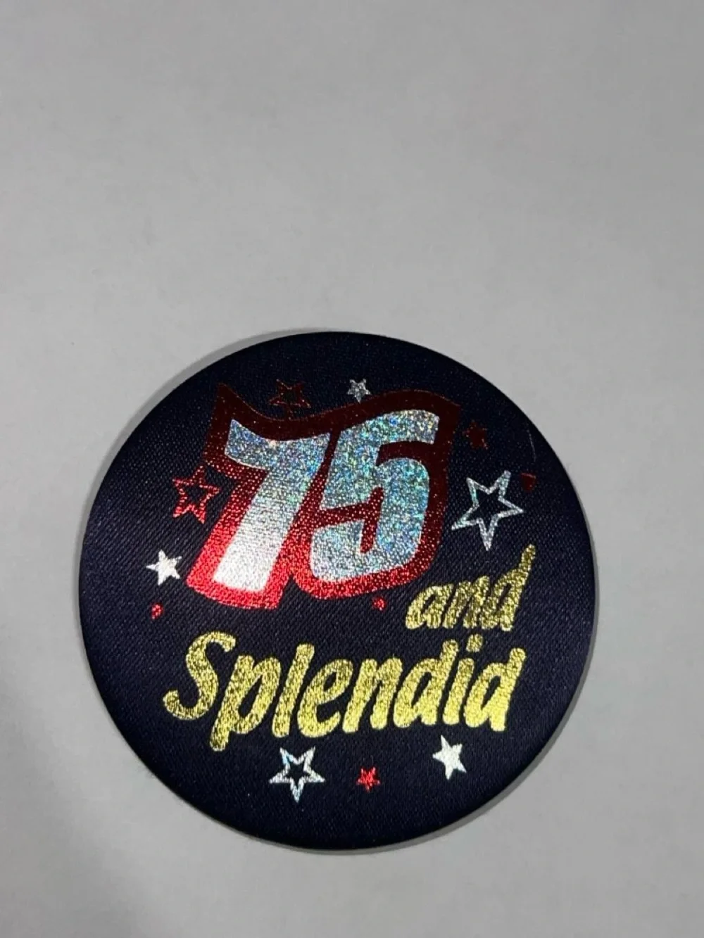 N/A 75th birthday
