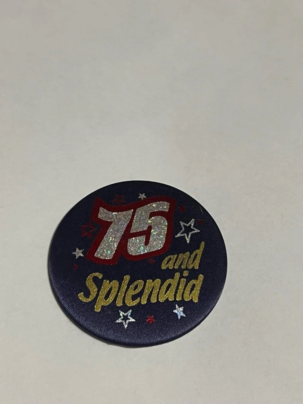 N/A 75th birthday