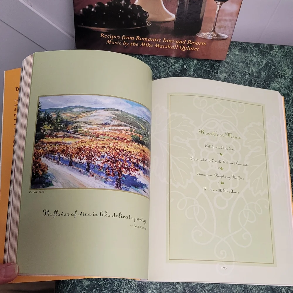 N/A cookbook lovers wine