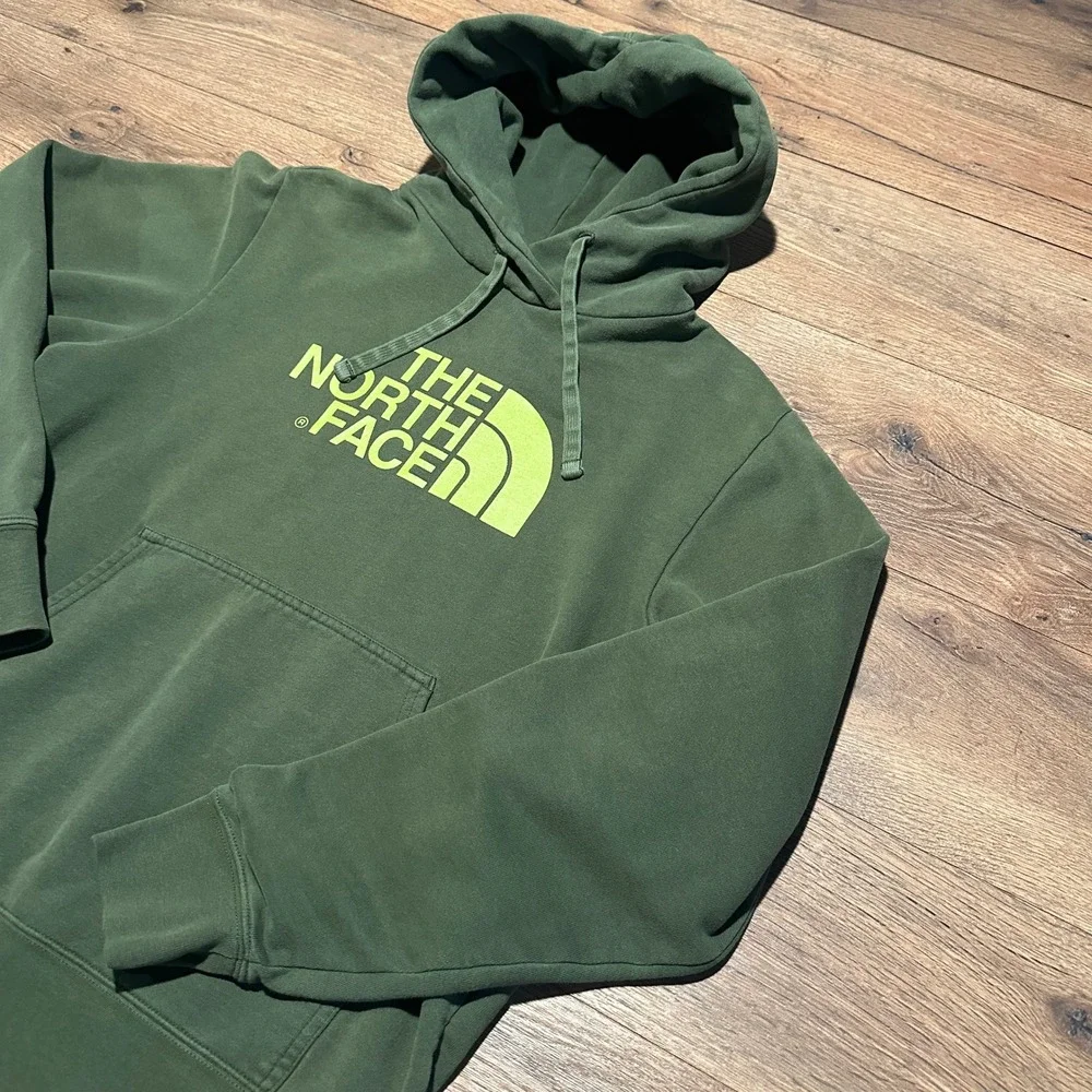 The North Face Green Pullover Hoodie Mens‎ Small NF0A3X9I