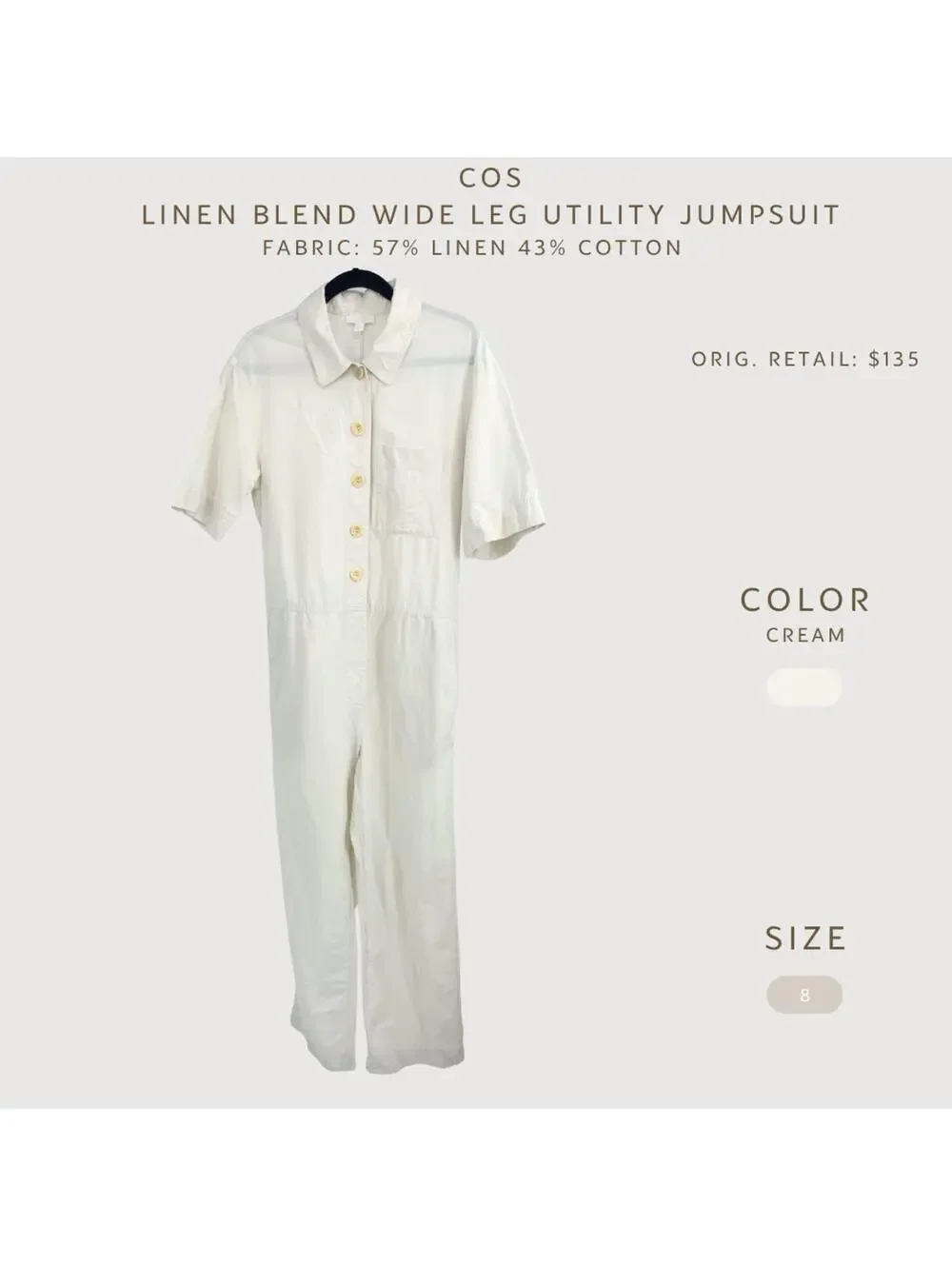 COS linen blend