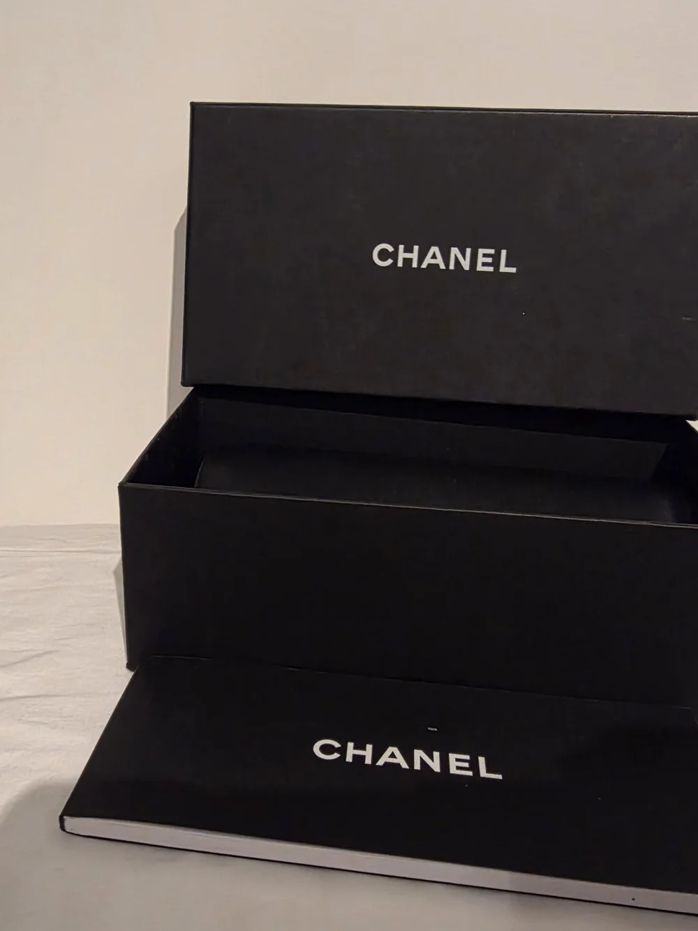 CHANEL black oversized