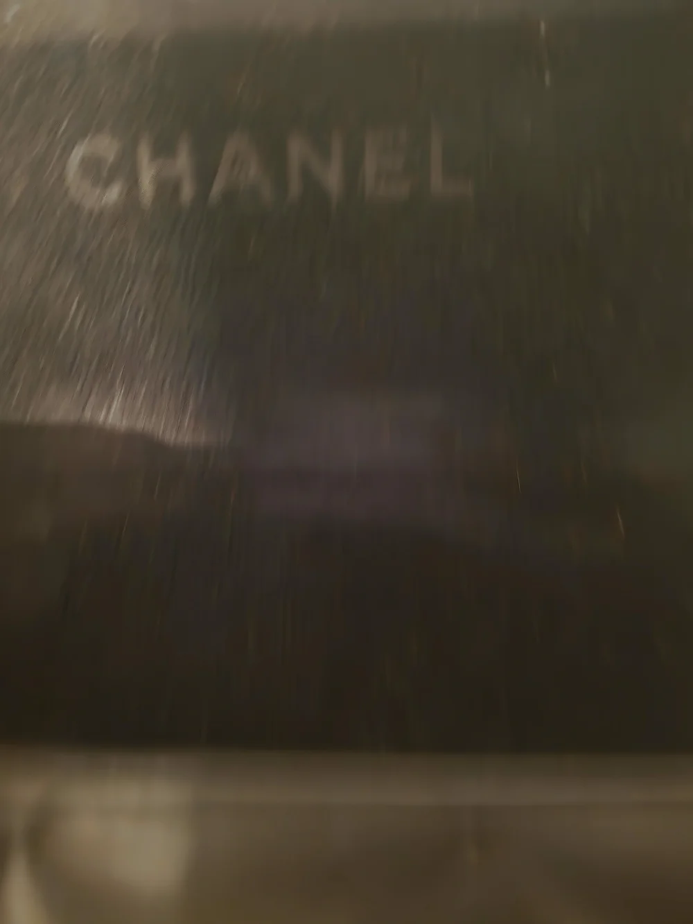 CHANEL black oversized