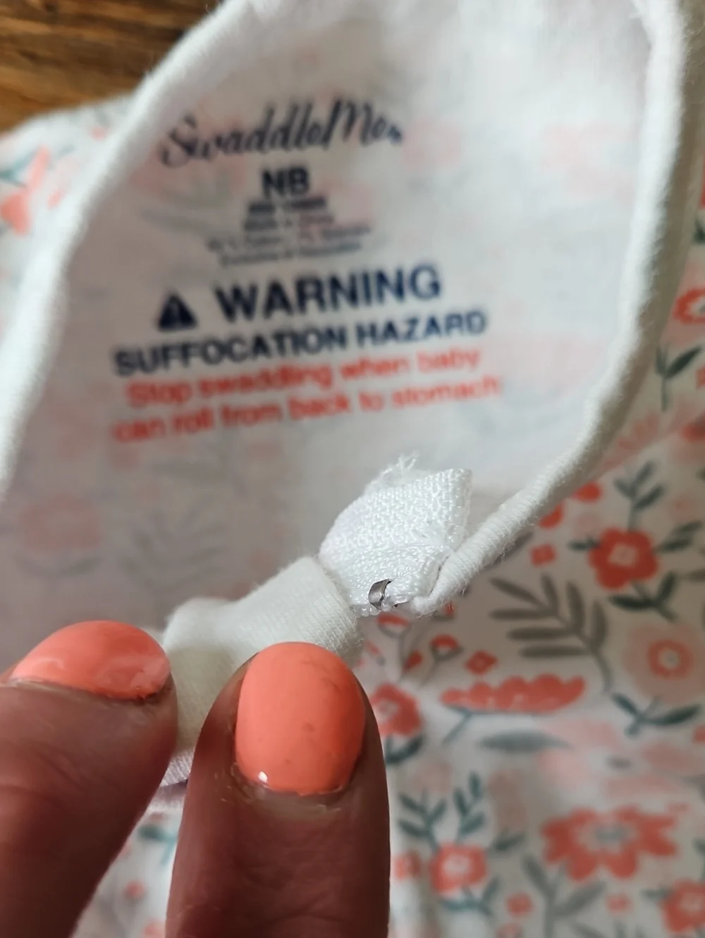 SwaddleMe soft zip