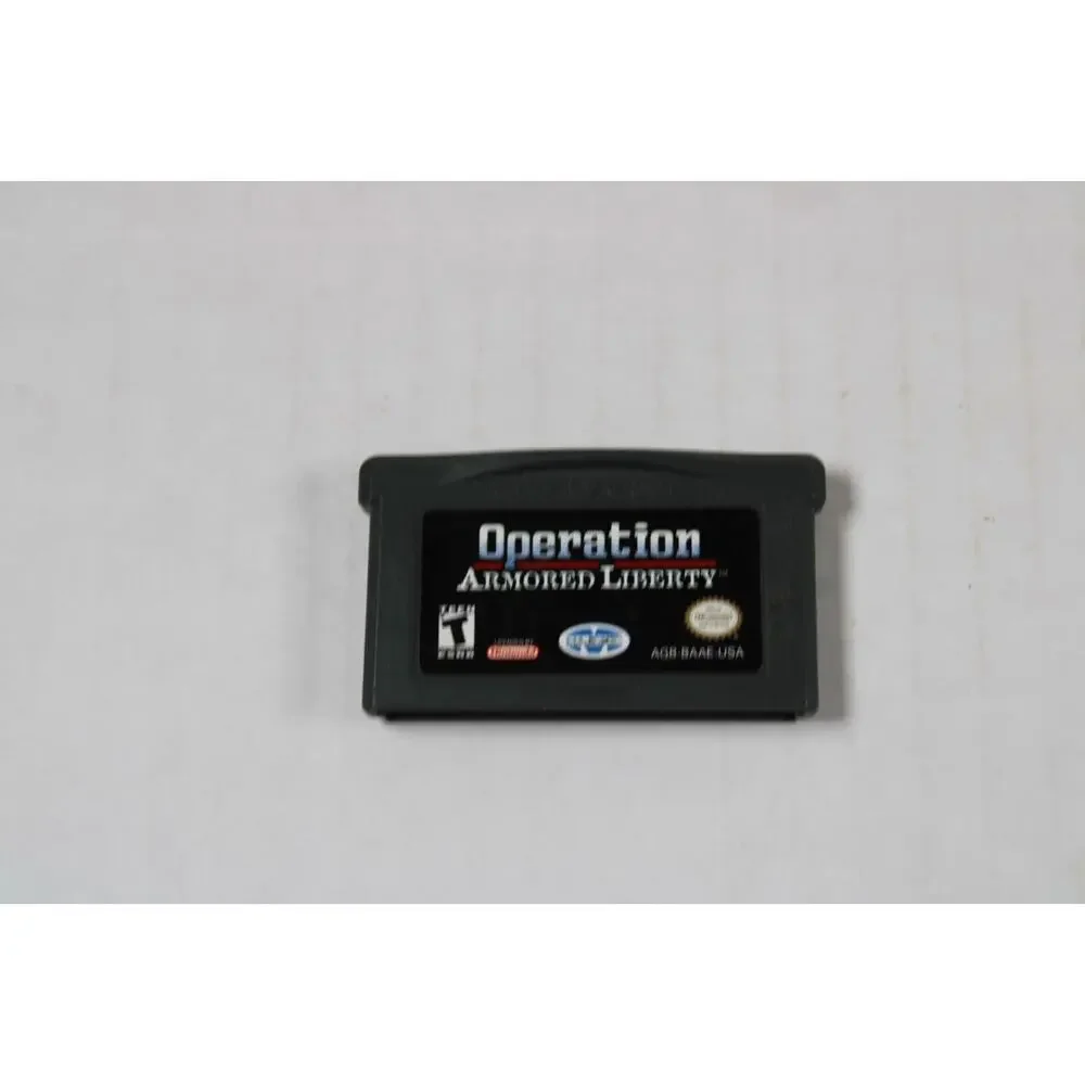 Operation Armored Liberty (Nintendo Game Boy Advance, 2003, GBA) cart only