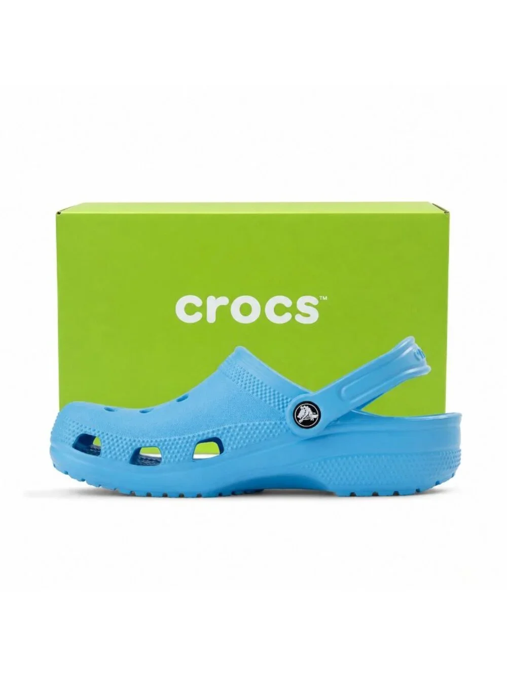 Crocs Kids Classic Clogs J4 Venetian Blue 206991-4OX Water Shoes New With Box