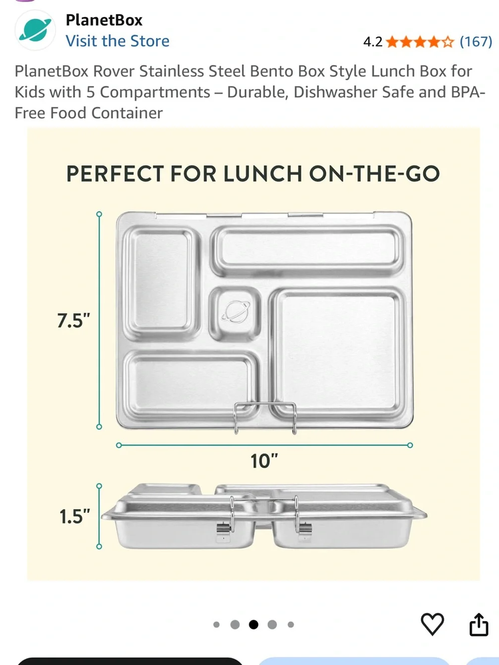 Planetbox rover stainless