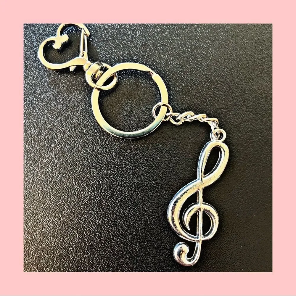 None nwot wicked double sided keychain