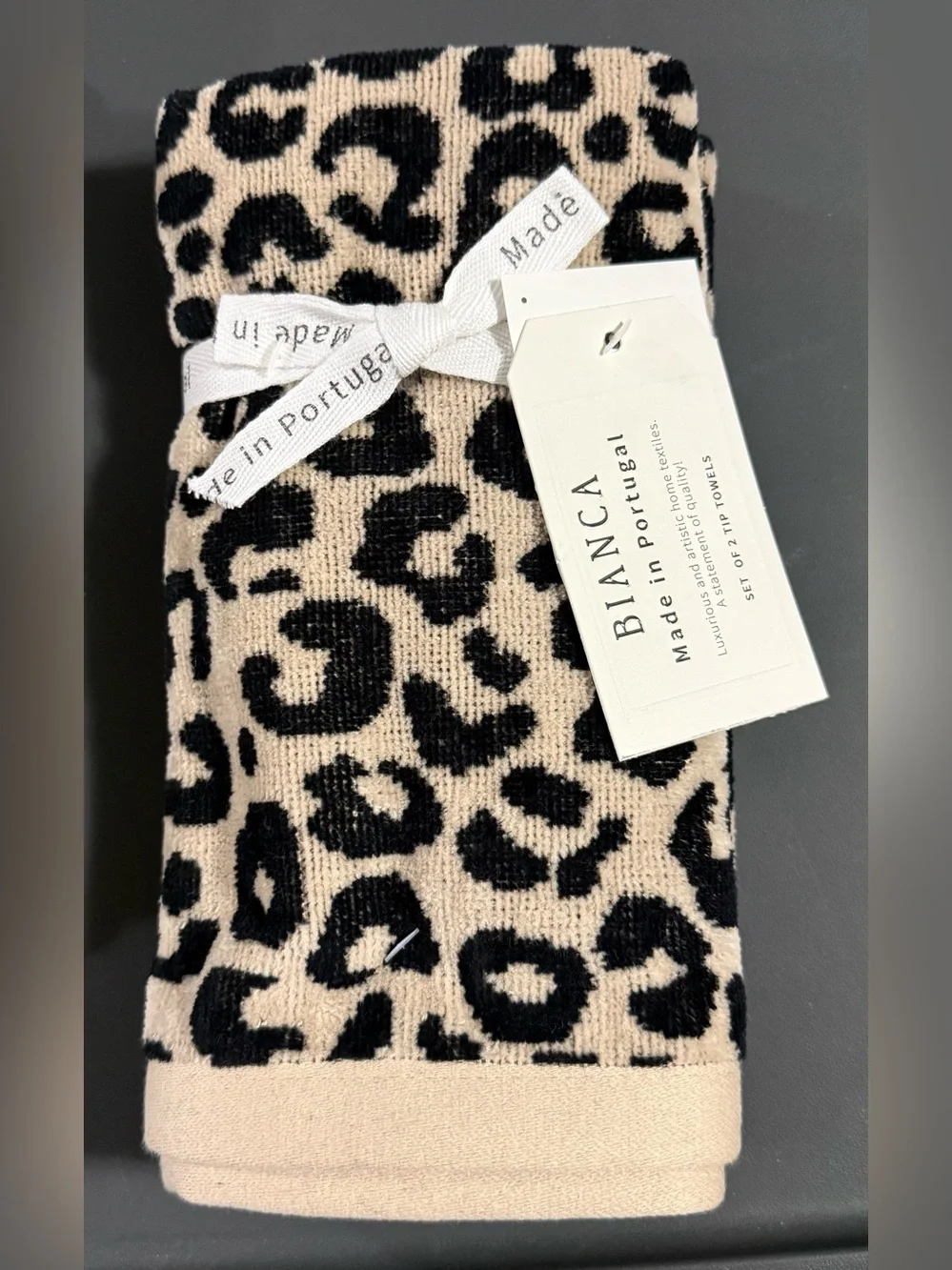 Bianca coordinated leopard
