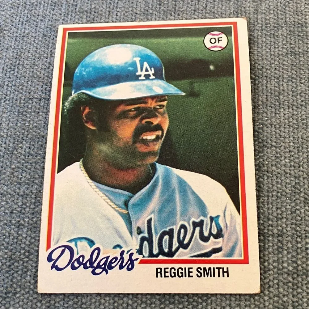 1978 Topps Los Angeles Dodgers Baseball Card Trading Card