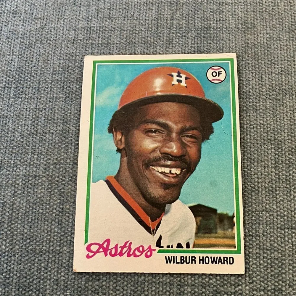 1978 Topps Houston Astros Baseball Card Trading Card