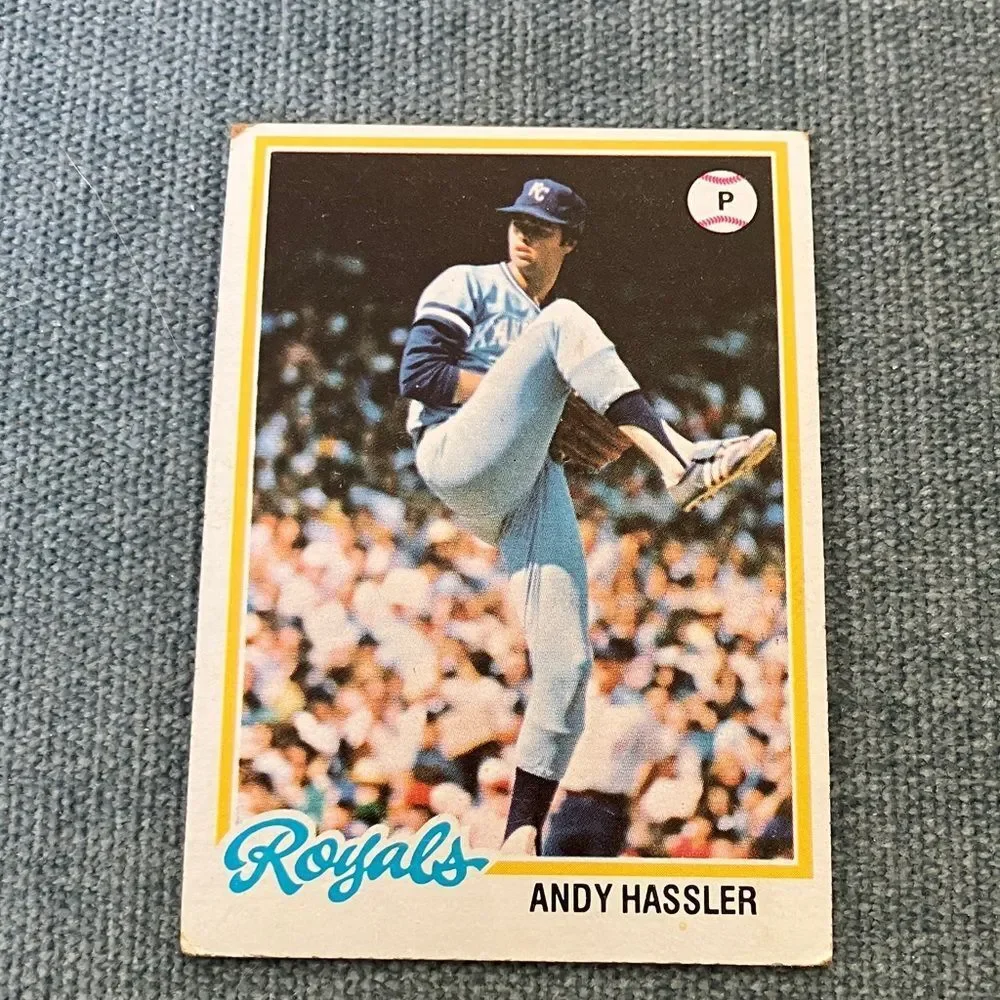 1978 Topps Kansas City Royals Baseball Card Trading Card