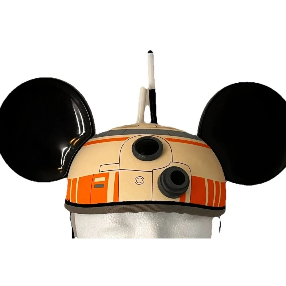 Disney Parks Star Wars BB-8 Mickey Ears Hat Adult‎ One Size Galaxy's Edge