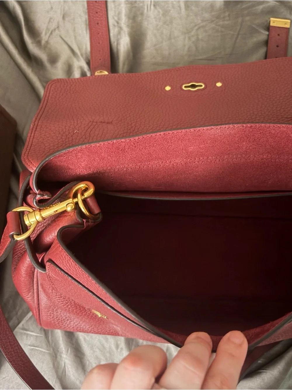 Mulberry alexa leather